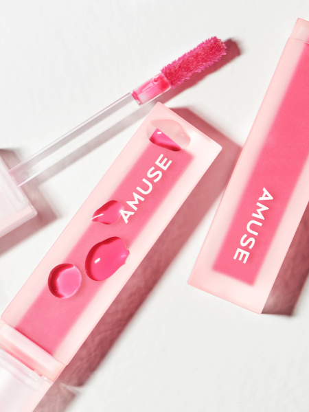 Влажный вельветовый тинт для губ AMUSE Dew Velvet 03 Hibiscus