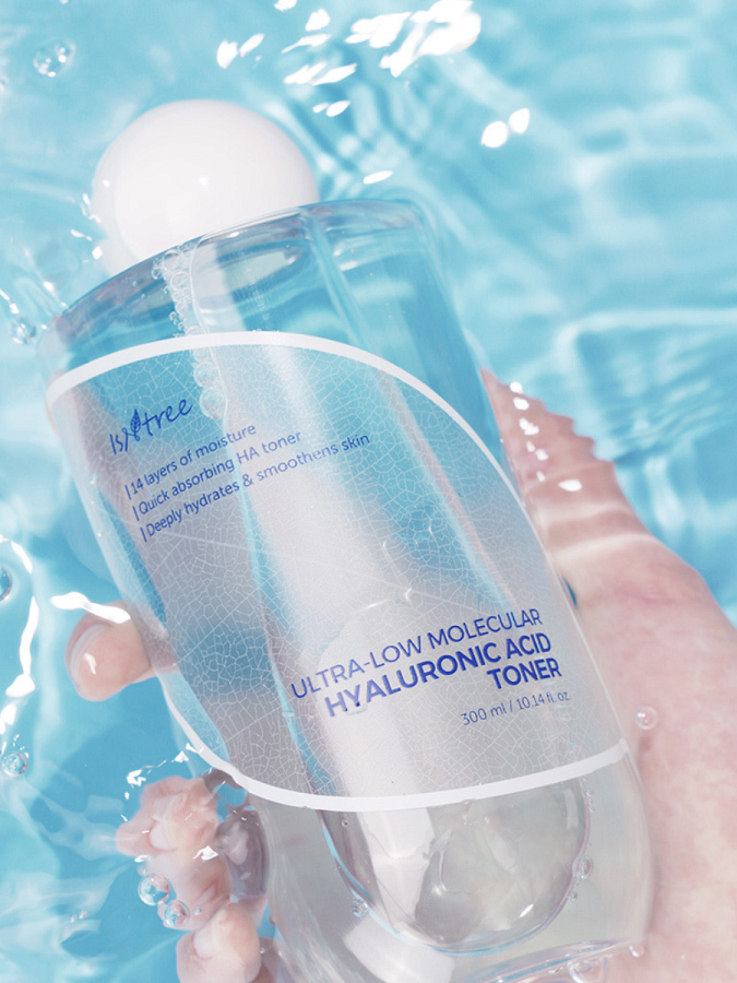 Увлажняющий тонер с низкомолекулярной гиалуроновой кислотой Isntree Ultra-Low Molecular Hyaluronic Acid Toner