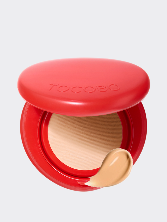 Тональное средство с сияющим финишем TOCOBO Apple Dewy Fit Cushion 25 Peanut
