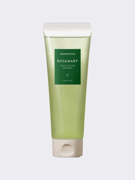 Обновлённый шампунь для укрепления корней волос с розмарином AROMATICA Rosemary Scalp Scaling Shampoo TRAVEL Обновлённый шампунь для укрепления корней волос с розмарином AROMATICA Rosemary Scalp Scaling Shampoo TRAVEL