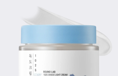 Лёгкий увлажняющий крем для лица с морской водой Round Lab 1025 Dokdo Light Cream
