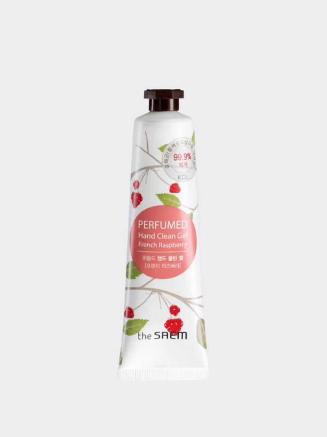 Антибактериальный гель для рук с ароматом французской малины The Saem Perfumed Hand Clean Gel French Raspberry