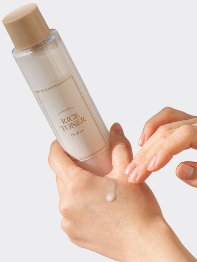 Увлажняющий и питательный тонер с экстрактом риса I'm from Rice Toner