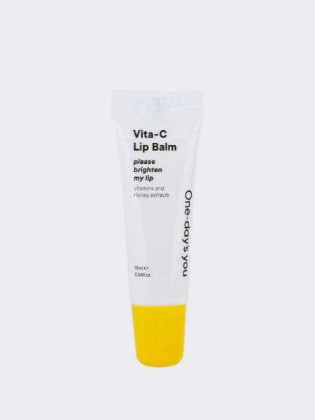 Питательный витаминный бальзам для губ с экстрактом мёда One-Day's You Vita-C Lip Balm