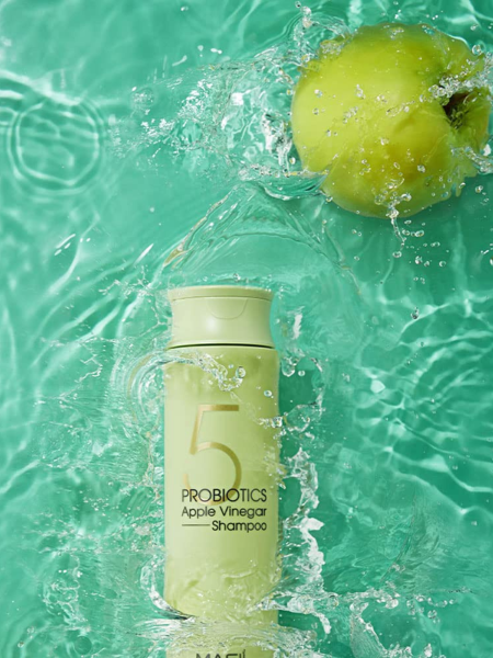 Шампунь от перхоти с яблочным уксусом Masil 5 Probiotics Apple Vinegar Shampoo Шампунь от перхоти с яблочным уксусом Masil 5 Probiotics Apple Vinegar Shampoo
