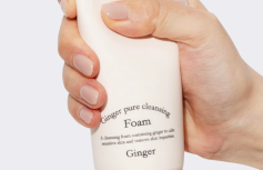 Очищающая пенка для умывания с экстрактом имбиря DEEOM Ginger Pure Cleansing Foam