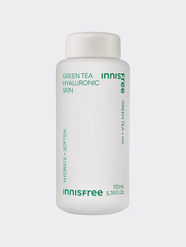 Освежающий тонер с экстрактом зеленого чая и гиалуроновой кислотой innisfree Green Tea Hyaluronic Skin