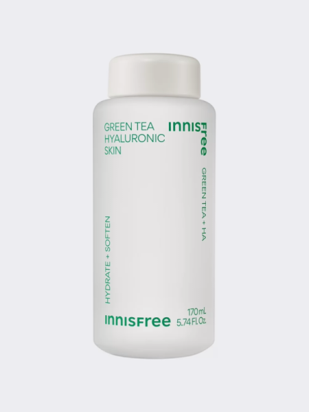 Освежающий тонер с экстрактом зеленого чая и гиалуроновой кислотой innisfree Green Tea Hyaluronic Skin Освежающий тонер с экстрактом зеленого чая и гиалуроновой кислотой innisfree Green Tea Hyaluronic Skin