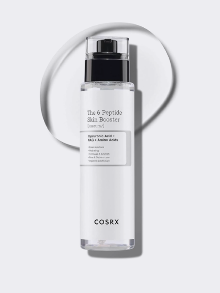Восстанавливающая сыворотка-бустер для лица с пептидами COSRX The 6 Peptide Skin Booster Serum Восстанавливающая сыворотка-бустер для лица с пептидами COSRX The 6 Peptide Skin Booster Serum
