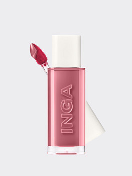 Стойкий глянцевый пигмент для губ INGA Water Glow Lip Tint Lake