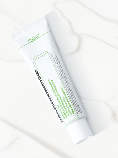 Успокаивающий крем без отдушек для чувствительной кожи с экстрактом центеллы Purito Centella Unscented Recovery Cream