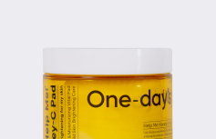 Питательные тонер-пэды с экстрактом мёда и бета-глюканом One-Day's You Help Me Honey-C Pad