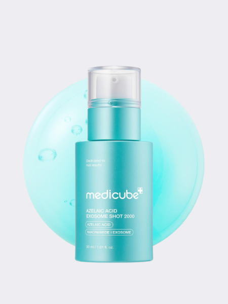 Противовоспалительная сыворотка со спикулами и азелаиновой кислотой Medicube Azelaic Acid Exosome Shot 2000