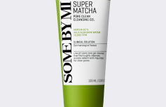 Гель для умывания и очищения пор с чаем матча Some By Mi Super Matcha Pore Clean Cleansing Gel