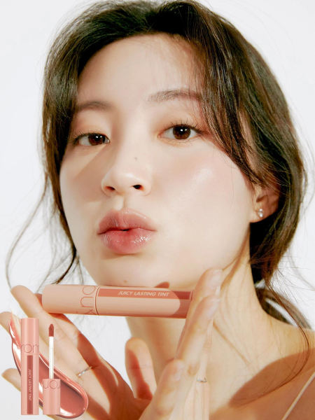 Сочный глянцевый тинт для губ с оттенком мякоти помелло rom&nd Juicy Lasting Tint 22 Pomelo Skin Сочный глянцевый тинт для губ с оттенком мякоти помелло rom&nd Juicy Lasting Tint 22 Pomelo Skin