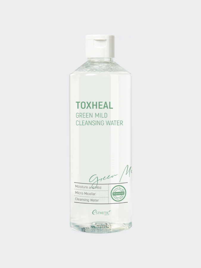 Жидкость для снятия макияжа Esthetic House Toxheal Green Mild Cleansing Water