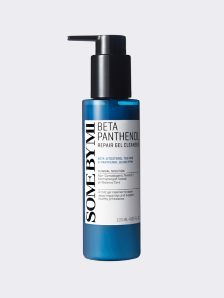 Успокаивающий гель для умывания с пантенолом и пробиотиками Some By Mi Beta Panthenol Repair Gel Cleanser Успокаивающий гель для умывания с пантенолом и пробиотиками Some By Mi Beta Panthenol Repair Gel Cleanser