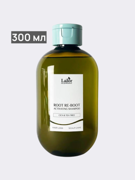 Освежающий шампунь для волос La’dor Root Re-Boot Activating Shampoo Cica & Tea Tree