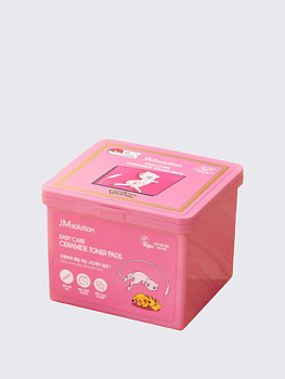 Восстанавливающие тонер-диски с керамидами JMSolution Toner Pad Easy Care Ceramide