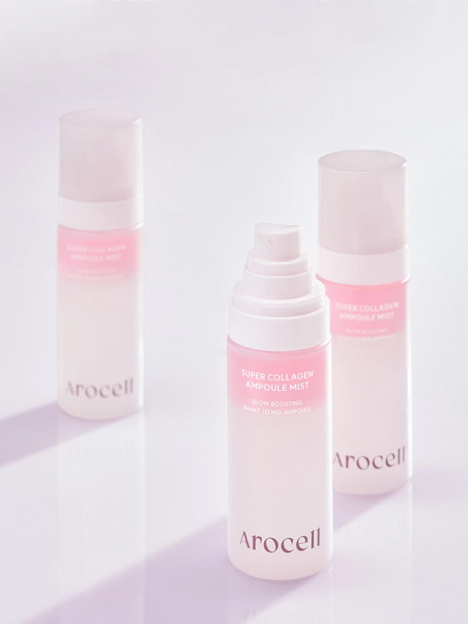 Ампульный спрей с ПДРН для сияния кожи Arocell Super Collagen Ampoule Mist
