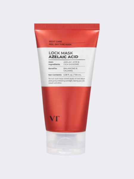 Противовоспалительная ночная маска-плёнка с азелаиновой кислотой VT Az Care Lock Mask