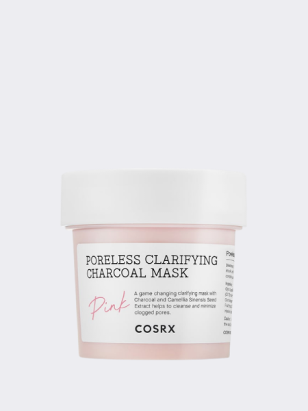 Очищающая маска с углем и каолином Cosrx Poreless Clarifying Charcoal Mask Pink Очищающая маска с углем и каолином Cosrx Poreless Clarifying Charcoal Mask Pink