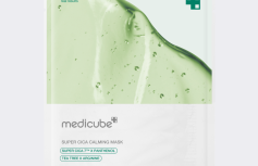 Успокаивающая тканевая маска с экстрактом центеллы и чайного дерева Medicube Super Cica Calming Mask