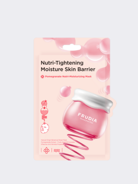 Питательная тканевая маска для лица с гранатом FRUDIA Pomegranate Nutri-Moisturizing Mask Питательная тканевая маска для лица с гранатом FRUDIA Pomegranate Nutri-Moisturizing Mask