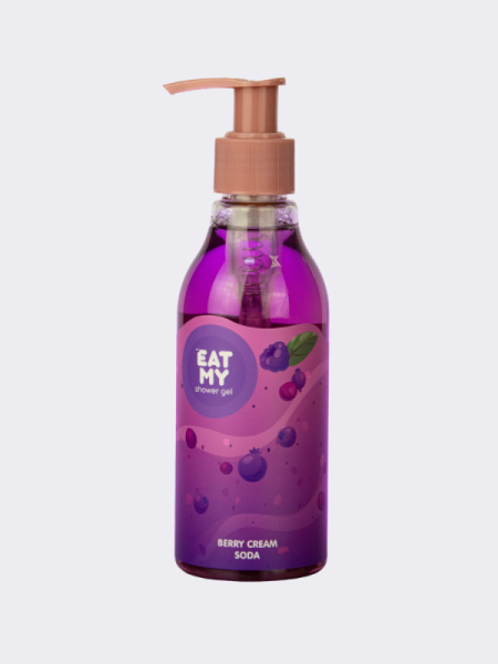 Гель для душа с ароматом ягодной крем соды Eat My Shower Gel Berry Cream Soda