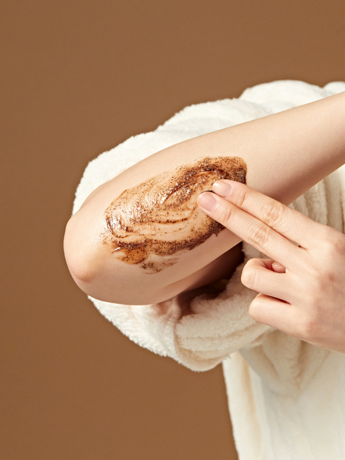 Веганский кофейный скраб для тела с комбучей Dr.Ceuracle Vegan Kombucha Coffee Bean Body Scrub