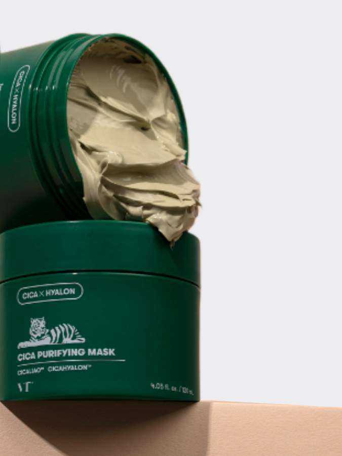 Очищающая глиняная маска с центеллой VT Cica Purifying Mask
