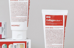 Обновлённая пенка для умывания с коллагеном и комплексом кислот MEDI-PEEL Red Lacto Collagen Clear 2.0