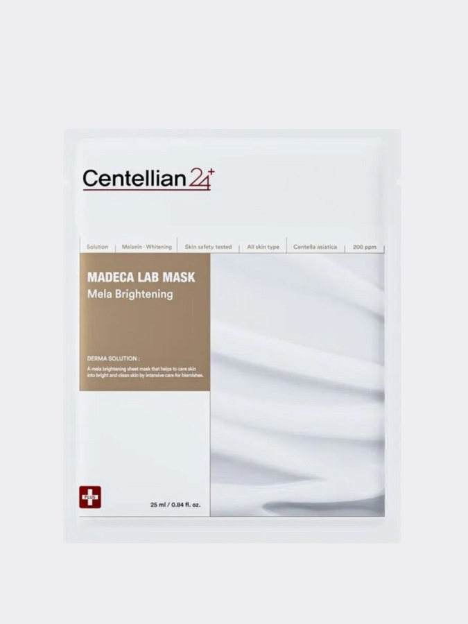 Тканевая маска для ровного тона Centellian24 Madeca Lab Mask Mela Brightening