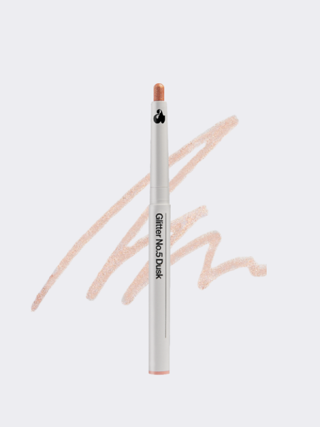 Сияющие тени для век в карандаше в коричневом оттенке UNLEASHIA Pretty Easy Glitter Stick N°5 Dusk