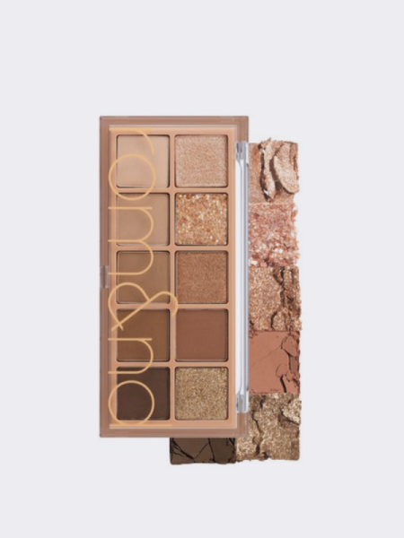 Палетка теней для век в коричневых оттенках rom&nd Better Than Palette 02 Mahogany Garden