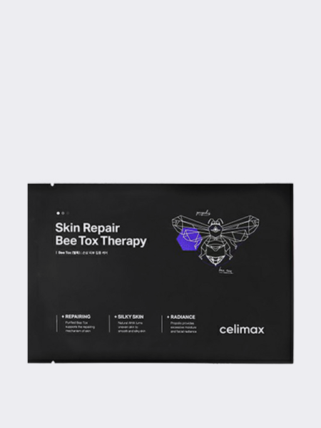Восстанавливающая тканевая маска с прополисом и пчелиным ядом Celimax Skin Repair Bee Tox Therapy Mask