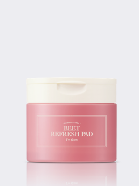 Освежающие тонер-пэды с экстрактом свёклы I'm from Beet Refresh Pad Освежающие тонер-пэды с экстрактом свёклы I'm from Beet Refresh Pad