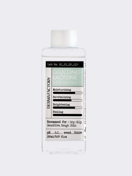 Отшелушивающий тонер-эссенция для лица с глюконолактоном TRAVEL Derma Factory Gluconolactone 10% Treatment Отшелушивающий тонер-эссенция для лица с глюконолактоном TRAVEL Derma Factory Gluconolactone 10% Treatment