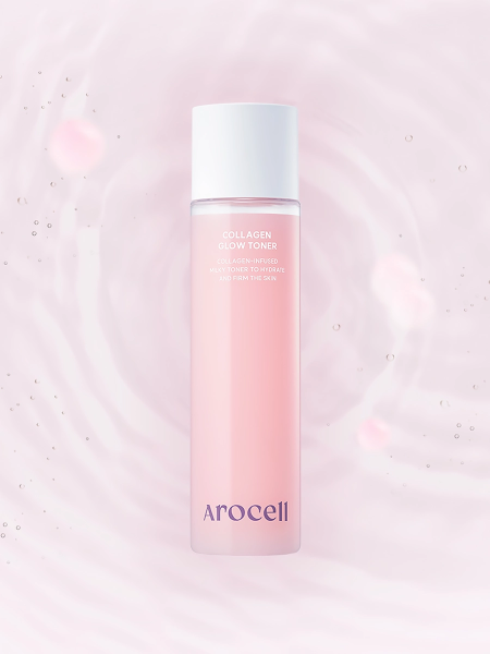 Тонер с коллагеном и ПДРН для сияния кожи Arocell Collagen Glow Toner