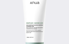 Успокаивающая пенка для умывания с янтарной кислотой ANUA Heartleaf Succinic Moisture Cleansing Foam