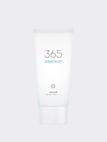 Успокаивающий солнцезащитный крем с растительными экстрактами Round Lab Derma Relief Sun Cream SPF50+ PA++++ Успокаивающий солнцезащитный крем с растительными экстрактами Round Lab Derma Relief Sun Cream SPF50+ PA++++