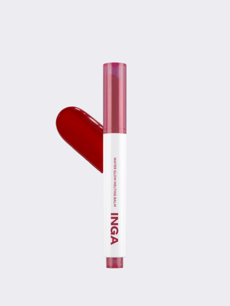 Тающий оттеночный бальзам для губ INGA Water Glow Melting Balm Pomegranate Juice