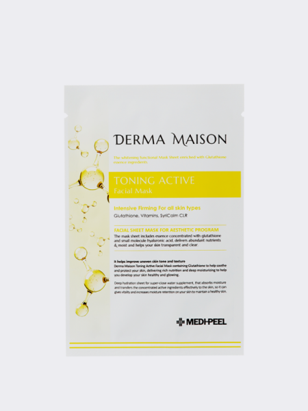 Витаминная тканевая маска для лица MEDI-PEEL Derma Maison Toning Active Facial Витаминная тканевая маска для лица MEDI-PEEL Derma Maison Toning Active Facial