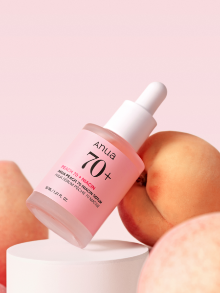 Тонизирующая сыворотка для лица с экстрактом персика и ниацинамидом ANUA Peach 70% Niacin Serum Тонизирующая сыворотка для лица с экстрактом персика и ниацинамидом ANUA Peach 70% Niacin Serum