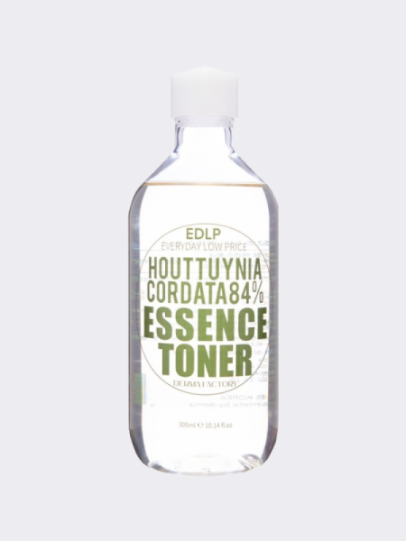 Успокаивающий тонер-эссенция для лица с экстрактом хауттюйнии Derma Factory Houttuynia Cordata 84% Essence Toner Успокаивающий тонер-эссенция для лица с экстрактом хауттюйнии Derma Factory Houttuynia Cordata 84% Essence Toner