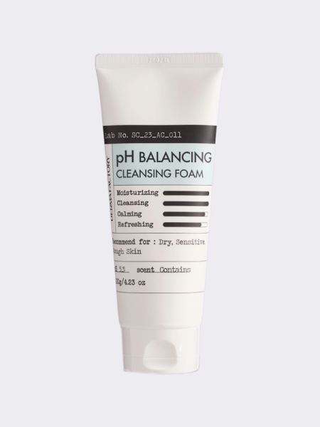 Балансирующая пенка для умывания с пантенолом Derma Factory PH Balancing Cleansing Foam Балансирующая пенка для умывания с пантенолом Derma Factory PH Balancing Cleansing Foam