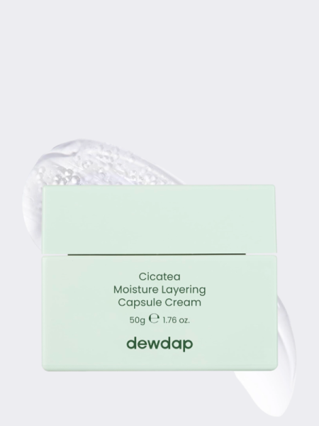Восстанавливающий капсульный крем с экстрактом центеллы dewdap Cicatea Moisture Layering Capsule Cream