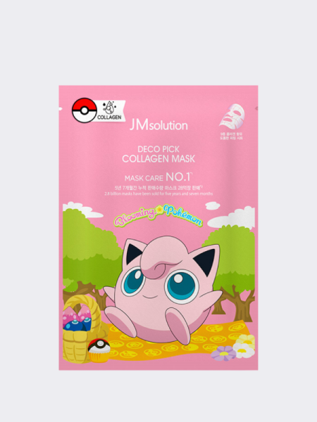 Питательная тканевая маска с коллагеном JMSolution Deco Pick Collagen Mask Питательная тканевая маска с коллагеном JMSolution Deco Pick Collagen Mask