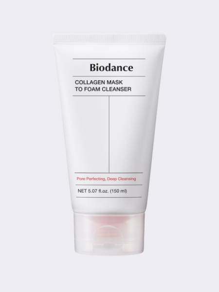 Маска-пенка для глубокого очищения пор с коллагеном и каламином Biodance Collagen Mask To Foam Cleanser Маска-пенка для глубокого очищения пор с коллагеном и каламином Biodance Collagen Mask To Foam Cleanser