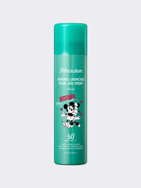 Солнцезащитный спрей JMsolution Disney Collection Favourite Marine Luminous Pearl Sun Protection Spray SPF50+PA++++ Солнцезащитный спрей JMsolution Disney Collection Favourite Marine Luminous Pearl Sun Protection Spray SPF50+PA++++